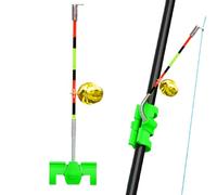 Détecteur de Touche - Sensible, Sécurisée, Étanche Tout Temps | Indicateur de Touche Flottant pour pêche de Nuit,pour Passionnés Amis Père Grand-Père