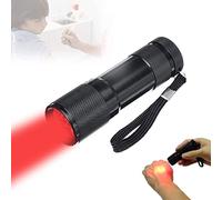 Détecteur De Veines, Détecteur De Veines Portatif, Transilluminateur De Veines Portable, Lampe Torche LED Rouge pour Enfants Âgés, Appareil De Recherche Facile des Veines sous-cutanées sur Diverses P