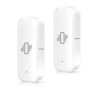 Détecteur de Vibration WiFi, 2PCS Détecteurs de Bris de Verre Sans Fil Mini Alarmes de Fenêtre pour la Sécurité, Alarme de Porte et Fenêtre pour la Sécurité à Domicile avec Surveillance à Distance en