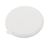 Détecteur de vibrations pour portes et dispositif de sécurité antivol 125 dB avec sensibilité réglable, 72 x 72 mm pour boîtier ABS ultra fin (9,5 mm) (blanc)
