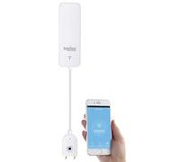 Détecteur d'eau connecté XMD-107.zigbee avec capteur externe compatible ZigBee [Luminea Home Control]