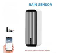 Détecteur d'eau de pluie 2 en 1, avec faible consommation d'énergie, design étanche IP66 pour système de surveillance des conditions météorologiques extérieures, alimenté par piles AAA (version WiFi)