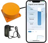 Détecteur D'eau Sans Fil,Capteur De Niveau D'eau À Ultrasons,Moniteur De Niveau De Liquide,Capteur D'eau Intelligent,Régulateur D'eau Numérique,Capteur De Réservoir D'eau,Prise Européenne