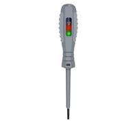 Détecteur d'électricité du tournevis - Testeur de tension en fil vivant 24V-250V, outil d'électricien magnétique, indicateur LED double couleur, électrique non contact | Tests électriques de poche