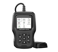 Détecteur d'erreurs, OBD2 Scanner Lecteur de code système complet OBD 2 avec moteur ABS SRS EPB/accélérateur Réinitialisation de l'huile Outil de diagnostic de voiture