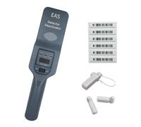 Détecteur/désactivateur d'étiquettes de sécurité EAS, appareil antivol portable avec alarme sonore et lumineuse, système 58 kHz/8,2 MHz, pour les supermarchés et les entrepôts(AM 58KHZ)