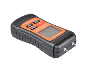 Détecteur D'humidité du Bois LCD Portable, Testeur Papier et Murs | Sonde Intégrée, Affichage Rétroéclairé, Mesure 4 à 75 % Bois, 4 à 90 % Papier, Mode Cloison Sèche