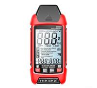 Détecteur d'humidité numérique pour bois et carton, mesure la teneur en humidité de 0 à 99 %, comprend un capteur de température et d'humidité, dispose d'une mise hors tension automatique et d'un