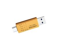 Détecteur d'interface USB C vers USB 3.2 avec ports réversibles et tension en temps réel Affichage LED du courant C