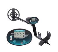 Détecteur d'or Souterrain, Détecteur de métaux Portable for la Recherche de Les métaux avec Alimentation par Batterie et Fonction de positionnement des Bijoux,pour la Chasse aux trésors souterrains