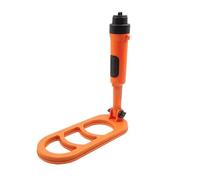 Détecteur d'or Souterrain, Détecteur de métaux sous-Marin Pliable et étanche, détecteur de métaux de plongée avec Batterie Rechargeable,pour la Chasse aux trésors souterrains(Orange)