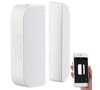 Luminea Home Control Détecteur d'ouverture porte/fenêtre XMD-102.app connecté