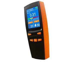 Détecteur électrochimique d ' O3 pour contrôles de service d ' eau, compteur portable, écran couleur, lectures de 0 à 5 ppm, de la température et de l ' humidité, exportation d ' enregistrements USB
