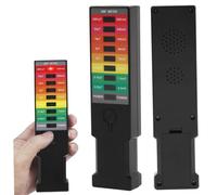 Détecteur EMF, lecteur de l'EMF portable, équipement de chasse aux fantômes, 9 LED Détecteur de magnétique, 0-2000 + équipement paranormal flexible, portable à batterie