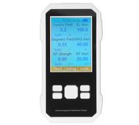 Détecteur EMF RF Portable Mesureur de Champ Electromagnétique Haute Précision Écran LCD Jusqu'à 10 GHz pour Détection Rayonnement à Domicile Bureau Laboratoire
