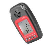 Détecteur H2S portable avec conception électrochimique, affichage LCD de la concentration et de la température, alarme sonore et lumineuse pour l ' inspection des mines et des égouts