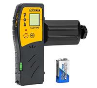Détecteur Laser CIGMAN, Récepteur pour Niveau Laser Vert et Rouge jusqu'à 50m de Plage, Signal Sonore Réglable CLD-100