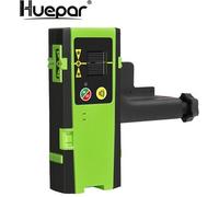Détecteur Laser - Huepar - LR-6RG - Récepteur Numérique - Laser Vert et Rouge - Portée 60m