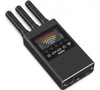 Détecteur microespion professionnel RF - Scanner anti-espion pour GPS Tracker, GSM et microcaméras cachées - Spectre 10 MHz-6 GHz - Kit de confidentialité et sécurité (Privacy Guard Elite Z-100)