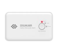 Detecteur monoxyde Carbone, Pile de 10 Ans Détecteur monoxyde de Carbone, détecteur de CO avec Bouton Test/Silence, Moniteur de CO, certifié EN50291