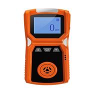 Détecteur Multi-gaz avec analyseur for H2S/NH3/O2/NO2/NO/EX/CH4, testeur de gaz combustibles avec alarmes sonores et vibratoires. Dates en Temps réel(H2S-0-100ppm)
