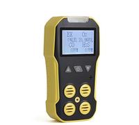 Détecteur Multi-gaz O2 H2S CO LEL 4 en 1, Compteur de gaz, oxygène, sulfure d'hydrogène, monoxyde Carbone, détecteur Fuite Combustible(BH-4A)