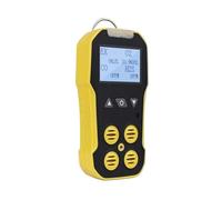 Détecteur multigaz Portable O2 H2S CO Lie 4 en 1 avec alarmes vibratoire, visuelle et sonore for Le Travail et la Maison Surveillance Rapide(BH-4A)