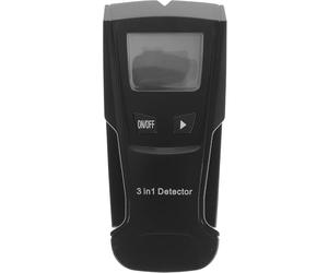 Détecteur Mural LCD de Montants Métal Bois Câbles 6f22 9v Noir | Abs, Composants Électroniques, Poignée Encastrée, pour Maisons et Ateliers, Usage sur TV ou Rayonnages