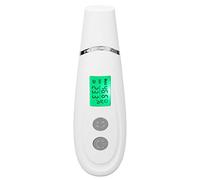 Détecteur Numérique de Peau Portable, Testeur d'humidité du Visage Blanc, Analyseur d'humidité de la Teneur en Huile de la Peau