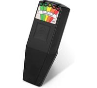 Détecteur Portable De Champs Électromagnétiques (Cem) À Led, Pour La Chasse Aux Fantômes Et La Détection De Phénomènes Paranormaux (50 Hz - 20 000 Hz, Noir).