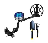 Détecteur Professionnel De Métaux Dorés, Cible De Disque LCD, Modèle De Repérage, Recherche Souterraine Et Exploration De Métaux Précieux(T11 and Shovel Set)