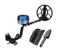 Détecteur Professionnel De Métaux Dorés, Cible Disque LCD, Modèle Repérage, Recherche Souterraine Et Exploration Précieux Chasse au trésor de Haute précision(T11 and Sand Scoop)