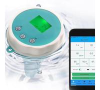 Détecteur Qualité L'eau, Testeur Qualité L'eau Piscine, Compteur 6 En 1 Avec Bluetooth, Mesure Professionnelle Du PH, Redox, Chlore, EC Et Température, Adapté L'eau Potable Maison Culture Hydroponique
