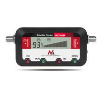 Maclean Compteur satellite MCTV-884 – Affichage numérique LCD, 950-2150 MHz, câble 25cm FF
