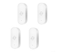 Détecteur Vibration Fenêtre App Mobile Alertes Instantanées(4PCS) | Intégration écosystème pour tuya, routines auto, déclenche sirènes, compatible pour alexa pour Google Home, sécurité