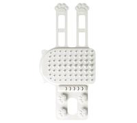 Détecteurs d'angle pour chats d'intérieur - Arbre à chat d'angle monté au mur, tapis doux en sisal | Peigne de massage en silicone, grattoir pour murs, brosse avec sangle règle