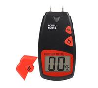 Détecteurs de bois faciles à transporter avec 2 sondes - Testeur de conception pour menuiserie, revêtement de sol, analyse des composants de construction, dispositif de mesure du travail du bois