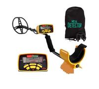 Détecteurs de métaux, Détecteur Souterrain de métaux d'or et d'arnt, localisateur de MD-6350, Bijoux, reliques personnalisées, pointeur de pièces de Monnaie, Recherche étanche(MD6350 Yellow)