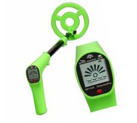 Détecteurs De Métaux LCD pour Matériaux ABS Légers Hauteur Réglable Détection De Profondeur De 6 Pouces Équipement D'exploration en Plein Air Détecteurs De Métaux Pliables pour Les Voyages