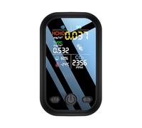 Détecteurs de qualité d'air multifonctions avec relevés de température et d'humidité CO2, testeur de climat intérieur pour divers environnements, température et humidité