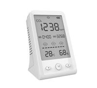 Détecteurs intelligents de température de CO2 avec réponse rapide et larges plages de mesure, moniteur LCD CO2 pour la maison, le travail, la zone de travail, inspecteur d'air