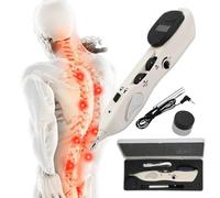 Détection automatique des points d'acupuncture, 10 intensités + 10 sensibilités, fréquence d'impulsion: 1-23Hz (réglable), avec 3sondes de massage, rechargeable