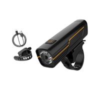 Détection de lumière avant de vélo haute légèreté, étanche, phare de sécurité pour conduite nocturne, 5 modes, lampe de poche, accessoires avant rechargeables