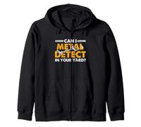 Détection de métaux Permission de Cour Humour de détectoriste drôle Sweat à Capuche