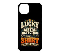 Détection de métaux Porte-Bonheur Do Not Wash Detectorist Humour Coque pour iPhone 14 Plus