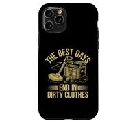 Détection de Métaux Vie The Best Days End in Dirty Clothes Coque pour iPhone 11 Pro
