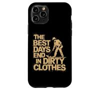 Détection de Métaux Vie The Best Days End in Dirty Clothes Coque pour iPhone 11 Pro