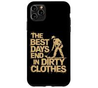 Détection de Métaux Vie The Best Days End in Dirty Clothes Coque pour iPhone 11 Pro Max