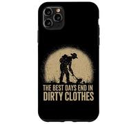 Détection de Métaux Vie The Best Days End in Dirty Clothes Coque pour iPhone 11 Pro Max