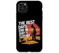 Détection de Métaux Vie The Best Days End in Dirty Clothes Coque pour iPhone 11 Pro Max